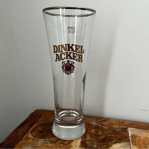 DINKEL ACKER Beer Glass Vintage 12 ounce